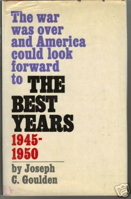 The Best Years, 1945-1950 (Hardcover)