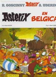 Portada de Astérix en Bélgica, de René Goscinny