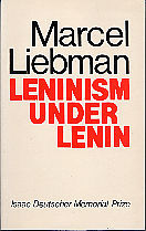 Leninism Under Lenin (Paperback)