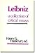 Leibniz: A Collection of Critical Essays