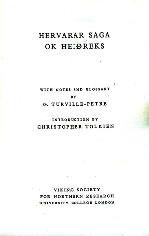 Hervarar Saga ok Heiðreks (Paperback)