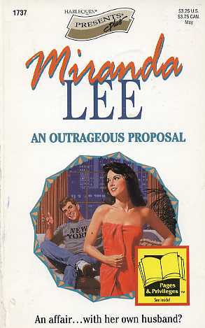 An Outrageous Proposal (Mass Market Paperback)