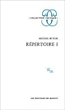Répertoire I (Collection Critique)