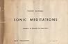 Sonic Meditations