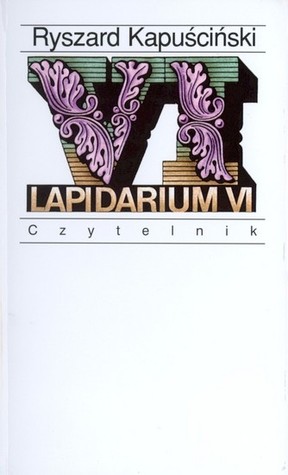 Lapidarium VI (Hardcover)