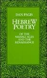 Hebrew Poetry of the Middle Ages and the Renaisance (Taubman Lectures in Jewish Studies)