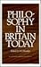 Philosophy in Britain Today by Stuart G. Shanker