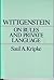 Wittgenstein on Rules and Private Language: An Elementary Exposition