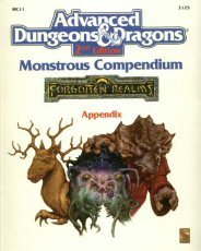 Monstrous Compendium Forgotten Realms Appendix (Unbound)