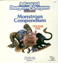 Monstrous Compendium: Volume One (3-ring Binder)