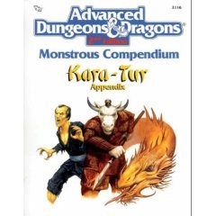 Monstrous Compendium: Kara-Tur Appendix (Unbound)