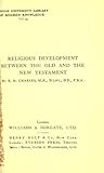 Religious Development between the Old and the New Testaments