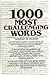 1000 Most Challenging Words