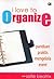 I Love to Organize by Sofie Beatrix
