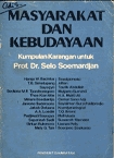 Masyarakat dan Kebudayaan  Kumpulan Karangan untuk Prof. Dr. Selo Soemardjan (Paperback)
