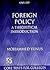 Foreign Policy: A Theoretical Introduction