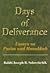 Days of Deliverance by Joseph B. Soloveitchik Days of Deliverance by Joseph B. Soloveitchik
