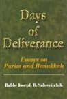 Days of Deliverance: Essays on Purim and Hanukkah