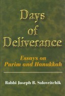 Cover of Days of Deliverance: Essays on Purim and Hanukkah