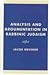 Analysis and Argumentation in Rabbinic Judaism (Studies in Judaism)