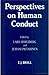 Perspectives on Human Conduct (Philosophy of History and Culture, 1)