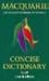 Macquarie Concise Dictionary