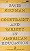 Constraint and Variety in American Education