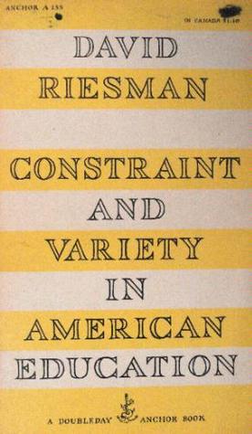 Constraint and Variety in American Education (Hardcover)