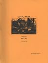 Civic Park - Poems 2000 - 2007 Volume III Civic Park - Poems 2000 - 2007 Volume III
