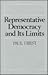 Representative Democracy and its Limits