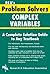 Complex Variables Problem Solver (Problem Solvers Solution Guides)