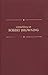 Critical Essays on Robert Browning (Critical Essays on British Literature)