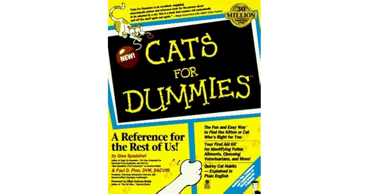 Cats for Dummies? by Gina Spadafori