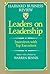 Leaders on Leadership: Interviews With Top Executives (A Harvard Business Review Book Series)