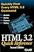 Html 3.2: Quick Reference