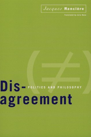 Disagreement: Politics and Philosophy (Hardcover)
