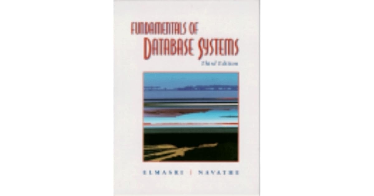 Fundamentals Of Database Systems Elmasri