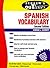 Schaum's Outline of Spanish Vocabulary