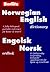 Berlitz Norwegian/English Dictionary by Berlitz Publishing