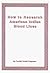 How to Research American Indian Blood Lines by Cecelia Svinth Carpenter