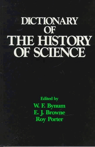 Dictionary of the History of Science (Paperback)