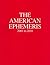 The American Ephemeris 2001-2010 by Rique Pottenger