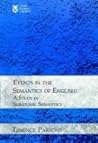 Events in the Semantics of English: A Study in Subatomic Semantics Events in the Semantics of English: A Study in Subatomic Semantics