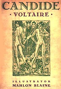 Candide & A Sentimental Journey (Leatherbound Hardcover)