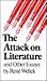The Attack on Literature and Other Essays