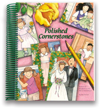 Polished Cornerstones: Projects for Daughters on the Path to Womanhood (Spiral Bound)