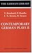 Contemporary German Plays II by Margaret Herzfeld-Sander