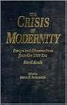 The Crisis of Modernity