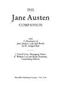 The Jane Austen Companion by J. David Grey