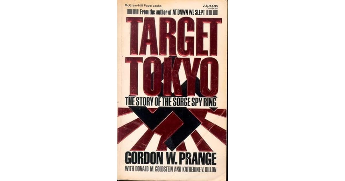 Target Tokyo The Story of the Spy Ring by Gordon W. Prange